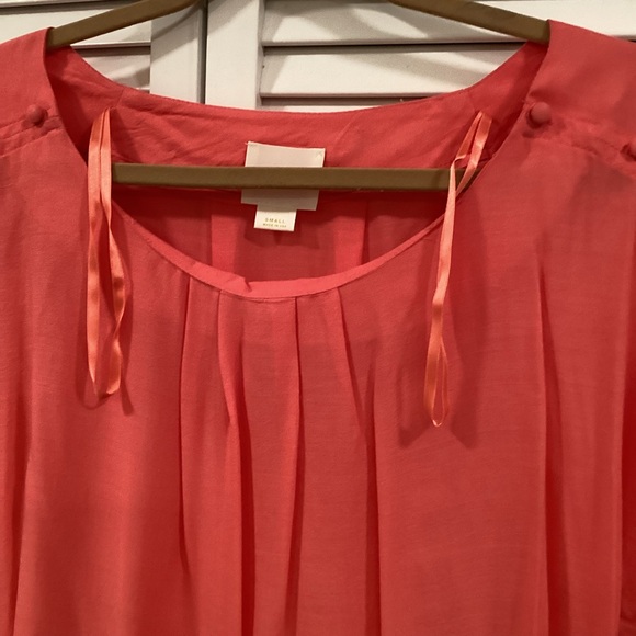 Maeve Braxton Button Sleeve Blouse S @anthropologie - Picture 5 of 9